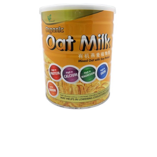 

Fitwell Organic Oat Milk with Soy Protein 850g