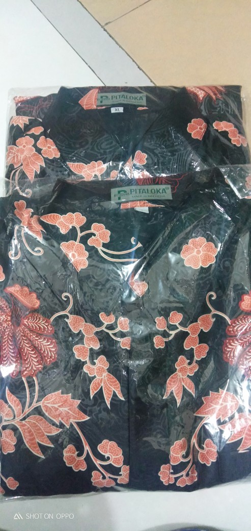 Semi Sutra Silky Premium - Kemeja Batik Halus Kilau Dan Licin - Semsut Embozz Lapis Furing Full Body