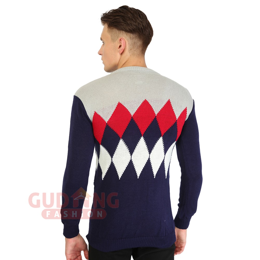 Sweater Rajut Leher Panjang - SWE 1057