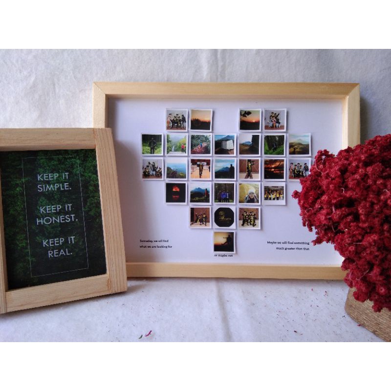Kolase Foto A4 Love (File only/ Pop up)