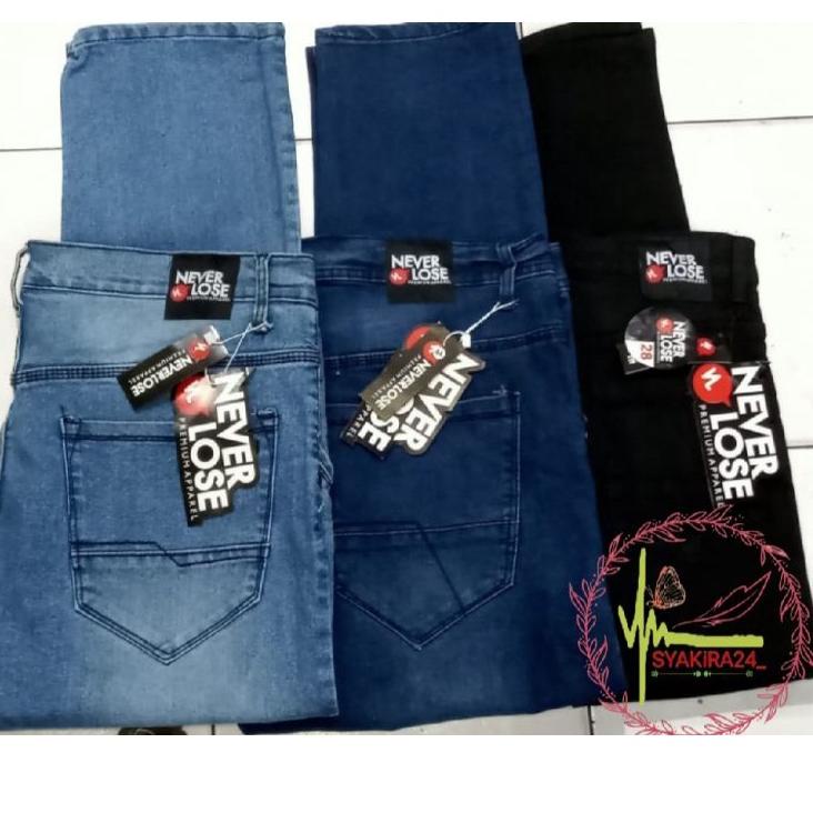 Recomend JEANS NEVER LOSE CELANA PANJANG  ..