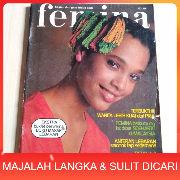 Majalah FEMINA No.165 Agu 1979 BIMBI + IKLAN JADUL Langka