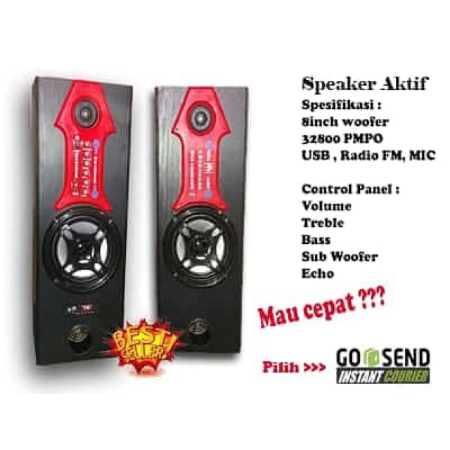speaker active murah