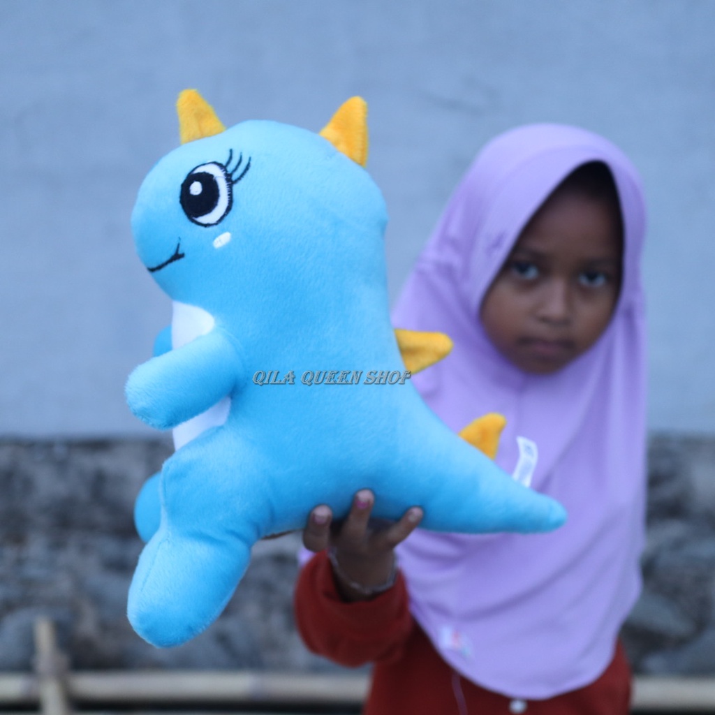 BONEKA DINO S DINOSAURUS DUDUK TERMURAH BISA COD, VIRAL