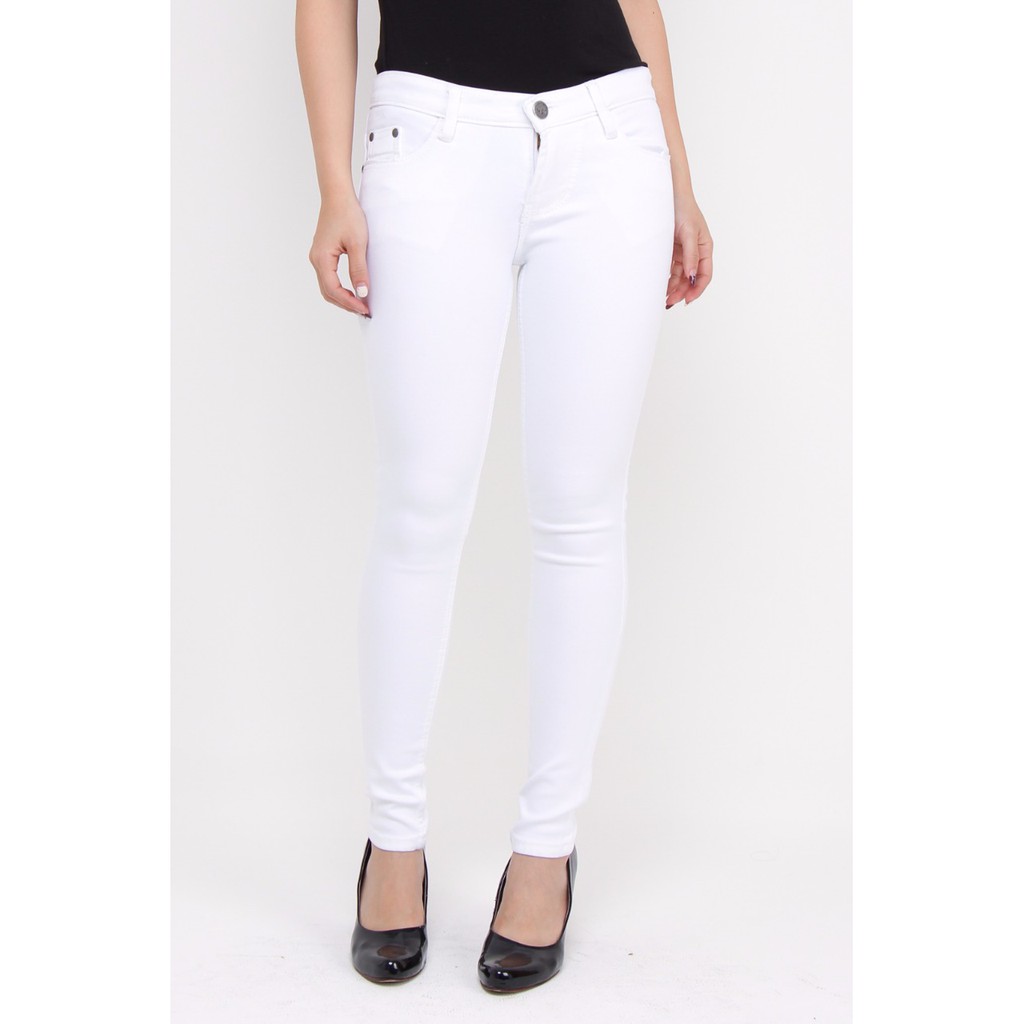 CELANA JEANS WANITA LONG BASIC WOMAN BIGSIZE -SYSCLOTHIER