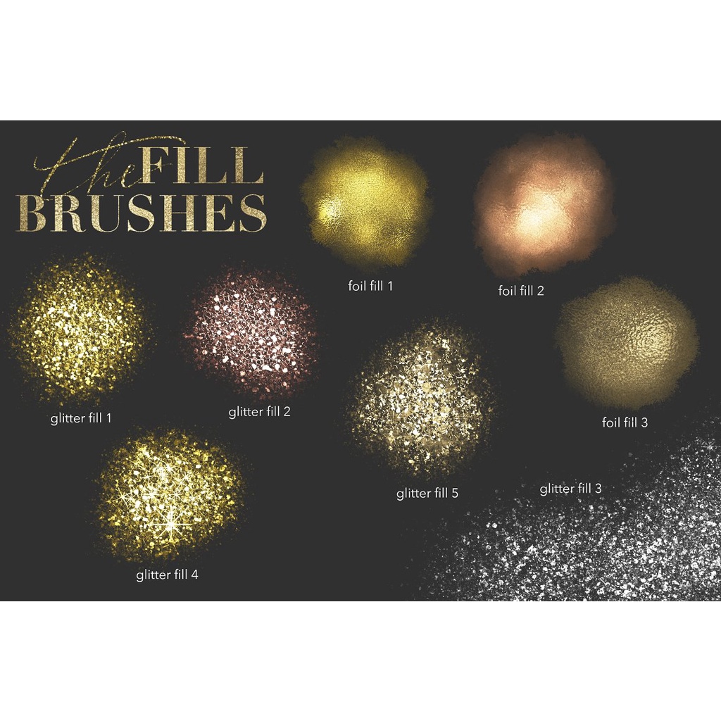 Procreate Brush - Gold Rush 2nd Edition for Procreate