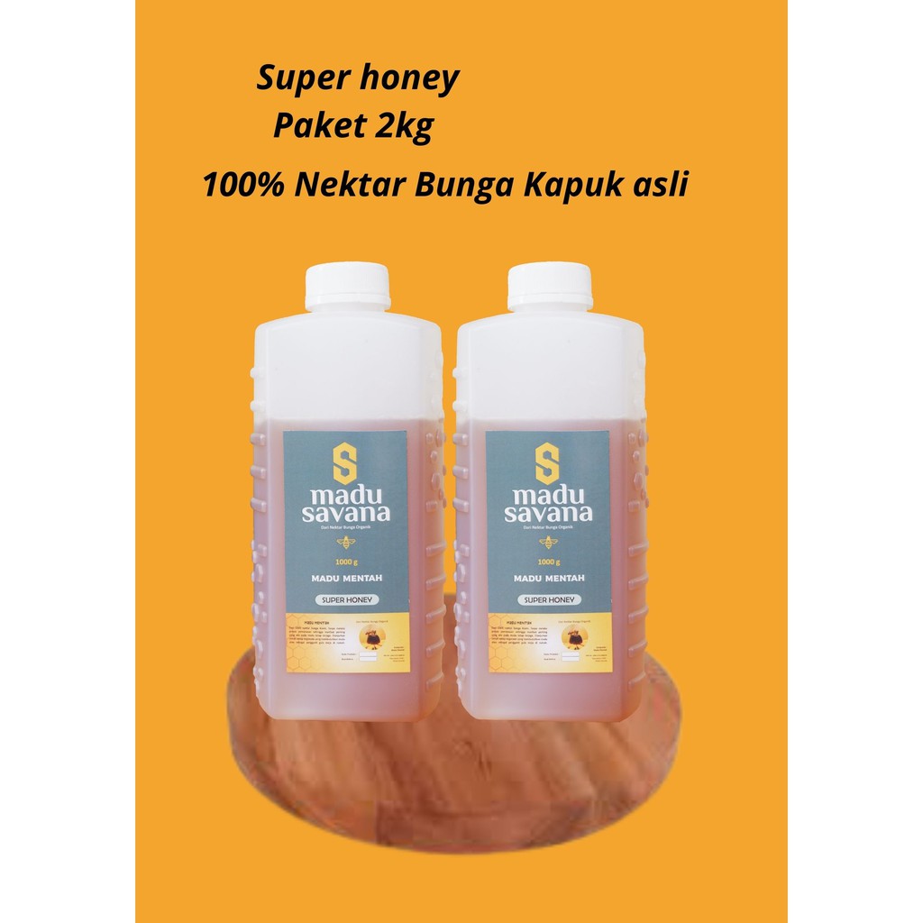

Super honey 2kg madu asli 100% - savana honey