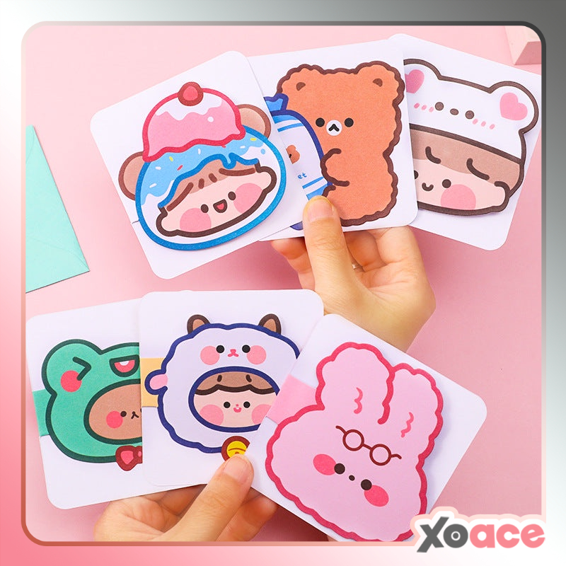 

Kartu Ucapan Mini Greeting Card Karakter Lucu DCA0683