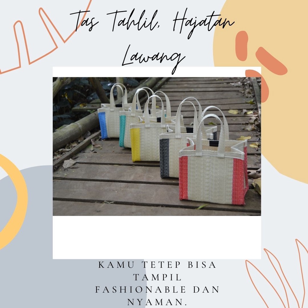 Jual Ramah Lingkungan, Tas Belanja Pasar, Tas Belanja, Webbing Bag, Tas