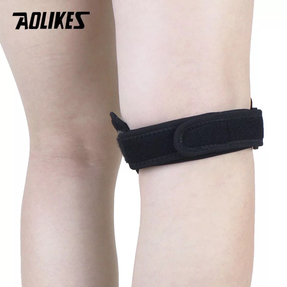 AOLIKES 7918 Premium Knee Patella Single + Silicon / Knee Support