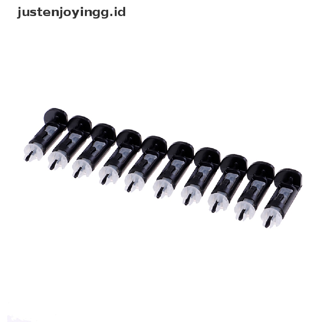 10 Pcs Klip mounting Kipas Pendingin CPU 775 Bahan Plastik