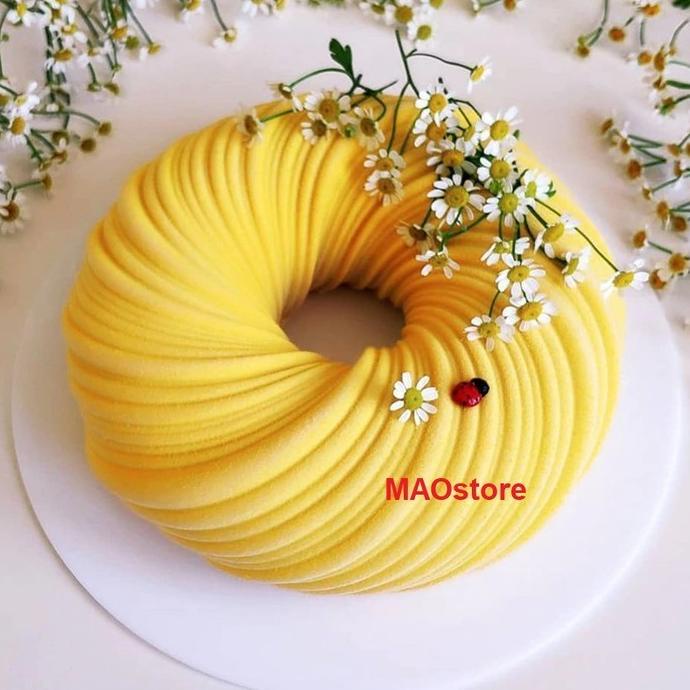 MAOSTORE PROFESIONAL INTERECCIO ENTREMET MIRROR CAKE MOLD L