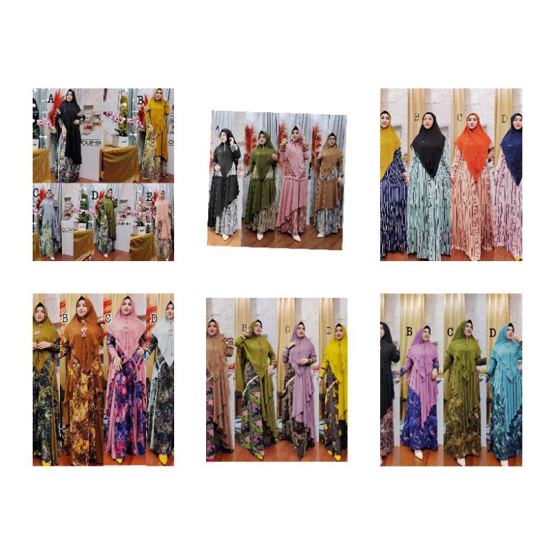 Beyonce Syari BY CUPIN/ARIANA SYARI /Lunara Syari /Milen Syari BY CUPIN/Megan Syari Vol 2 By Cupin/G