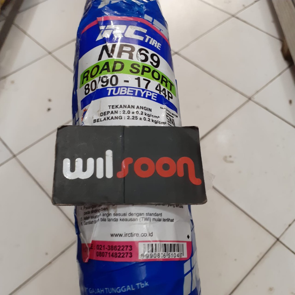 Ban Luar IRC 80/90-17 NR69 Tubetype
