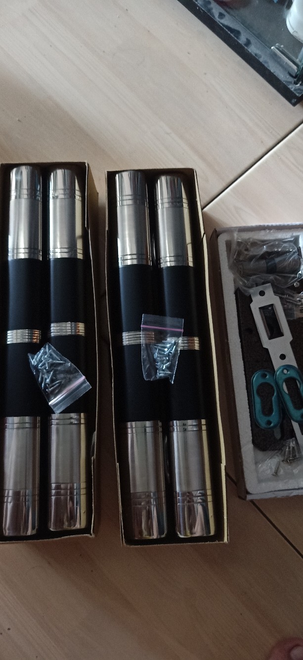 Handle Pintu Rumah 33 Cm Tarikan Pintu Minimalis Gagang Pintu Rumah Suling Oval Stainless