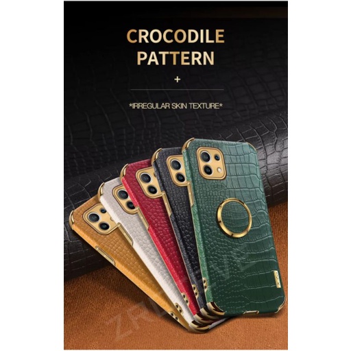 Crocodile Pattern TPU Softcase Xiaomi Mi 11 Lite Mi11 Lite Mi11Lite Case Casing HP