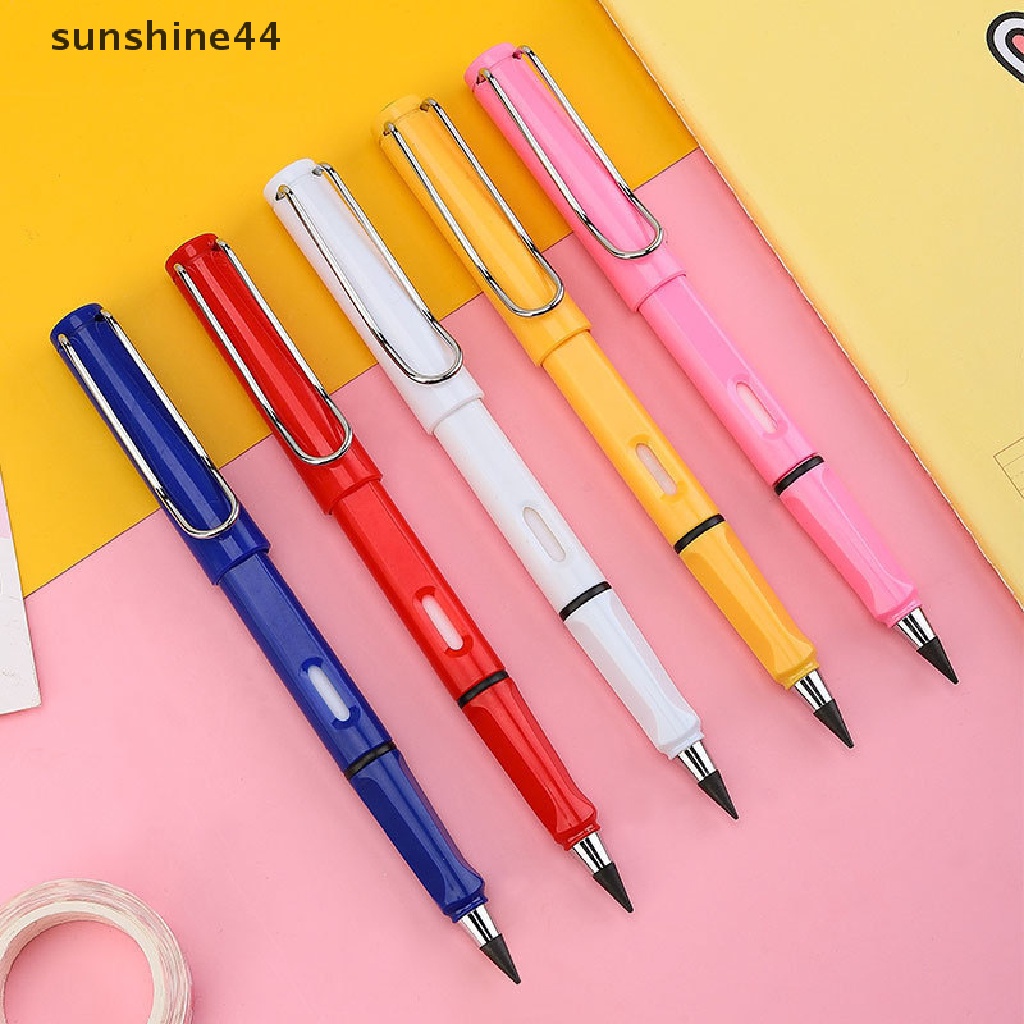 Sunshine Pensil Ajaib Tanpa Tinta Bahan Metal Tahan Lama