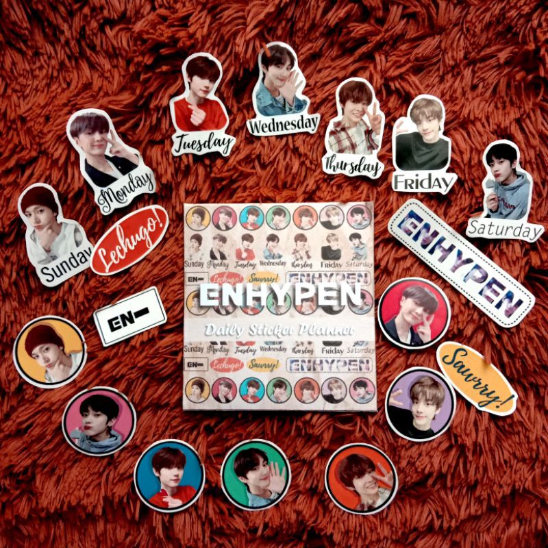 

ENHYPEN DAILY STICKER / ENHYPEN KIT / ENHYPEN PLANNER