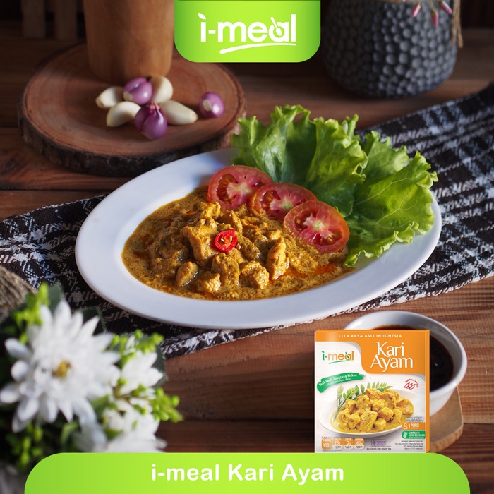 

I-Meal Kari Ayam Halal Tanpa Pengawet Siap Saji