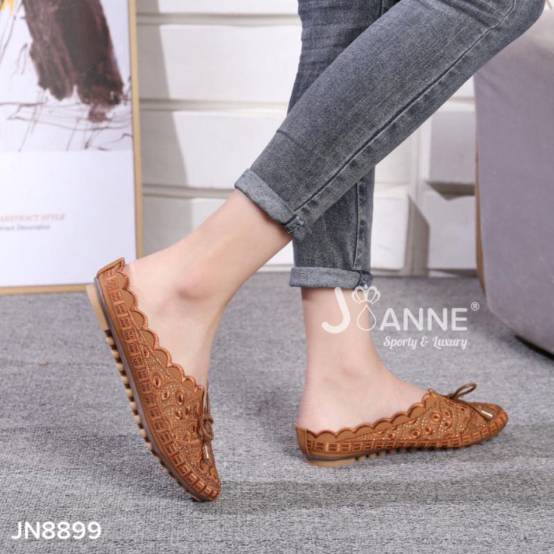 RESTOCK!! JOANNE Sepatu Slop Loafer Shoes JN8899 [ORIGINAL BRAND]