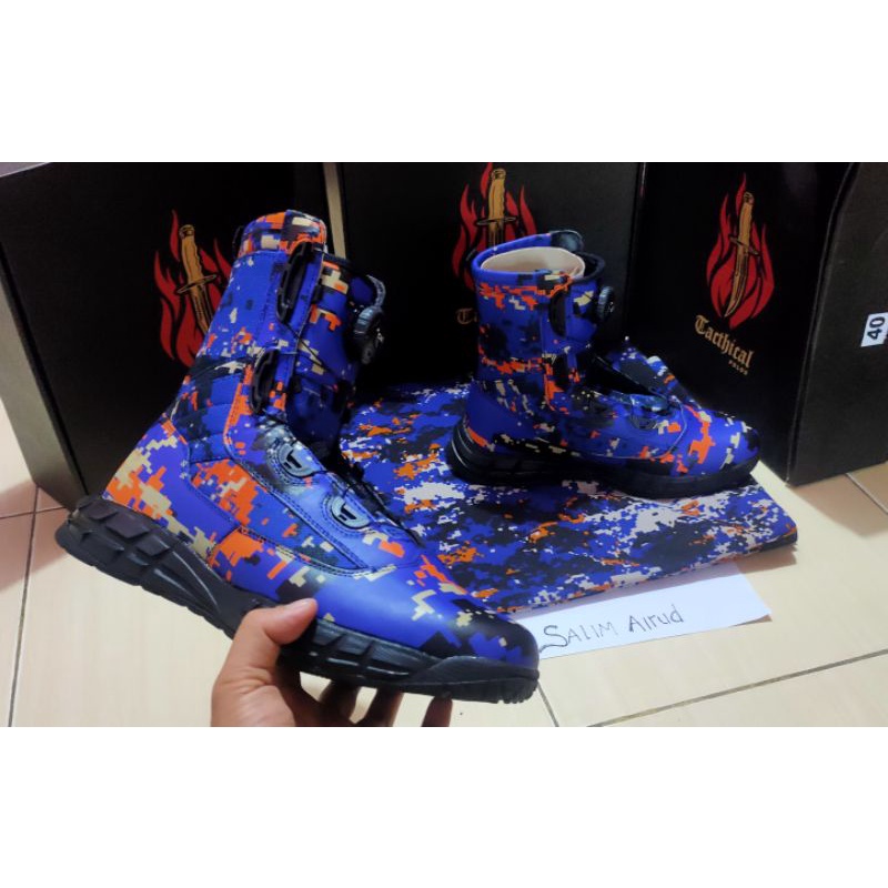 Sepatu pdl loreng airud  asli - polair