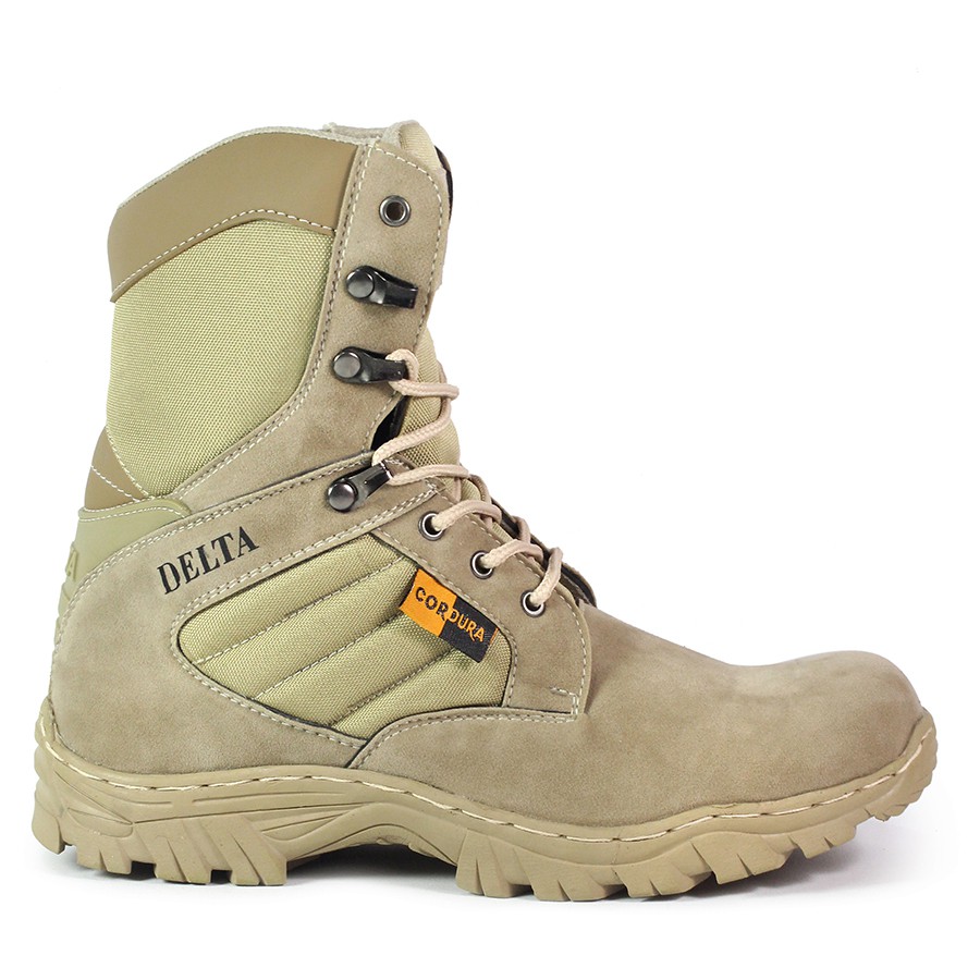 COD - Sepatu Gunung Tactical Pria DLT USA  Sepatu Boots Safety Ujung Besi Hiking Touring Adventure