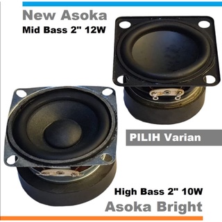 HIFI Mini Speaker 2 inch High Power mid-woofer Super Low Bass Magnet Tebal 2 in