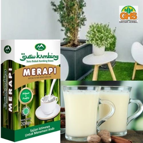 Susu Kambing Merapi 200 Gram - Penambah Stamina Gairah Seksual Pria & Wanita