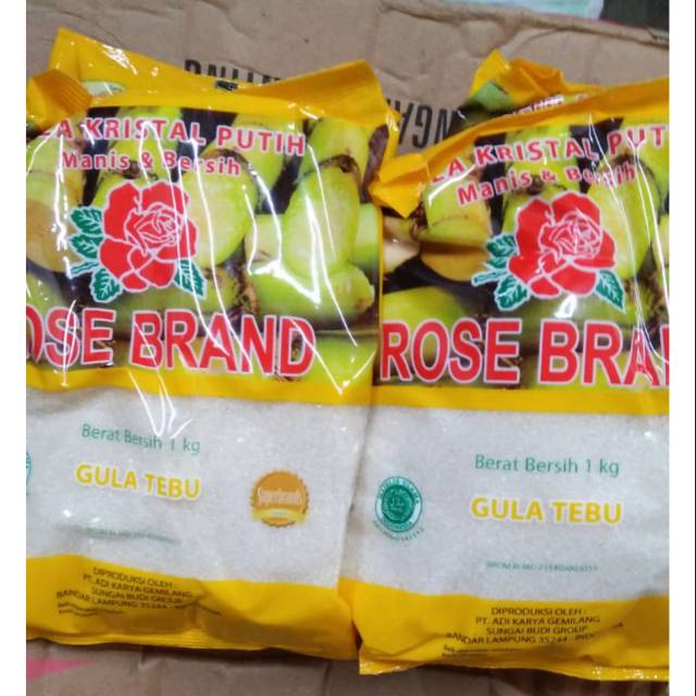 

Gula rose brand kuning 1 kg