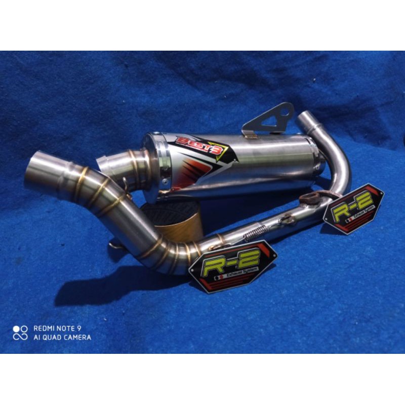 knalpot best3 vespa metic inlet :38