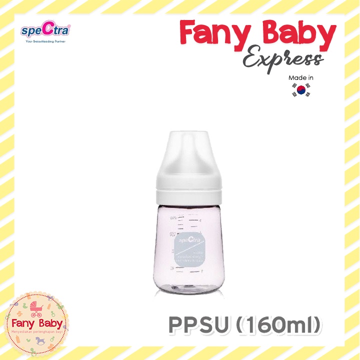 SPECTRA THE ALL NEW PPSU BABY BOTTLE 160ML / BB011