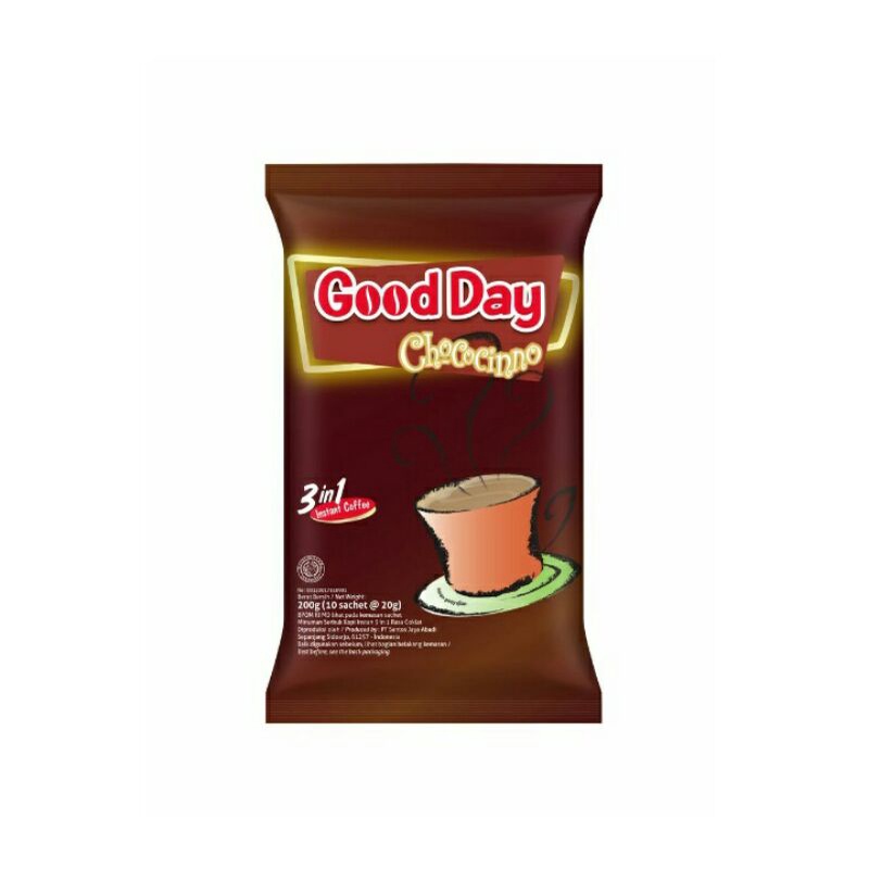 

Good Day Kopi Instant 3 In 1 Chococinno10X20g