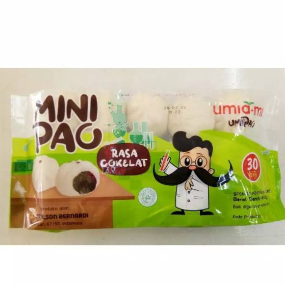 

UMIAMI Minipao Rasa Coklat 450gr 30pcs