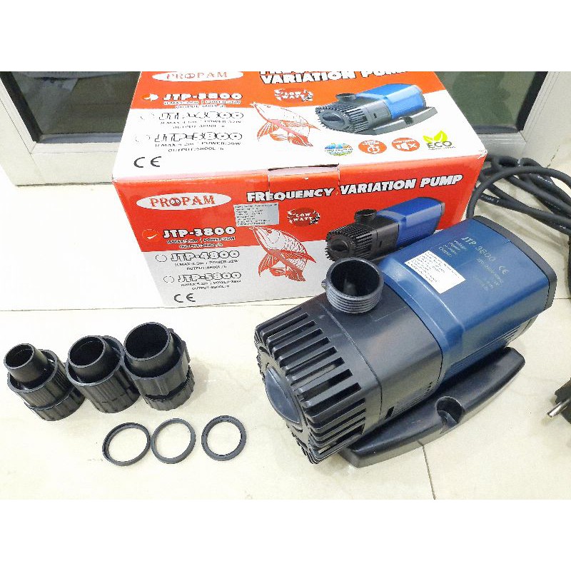 Pompa kolam koi hidroponik PROPAM SUN SUN JTP 3800