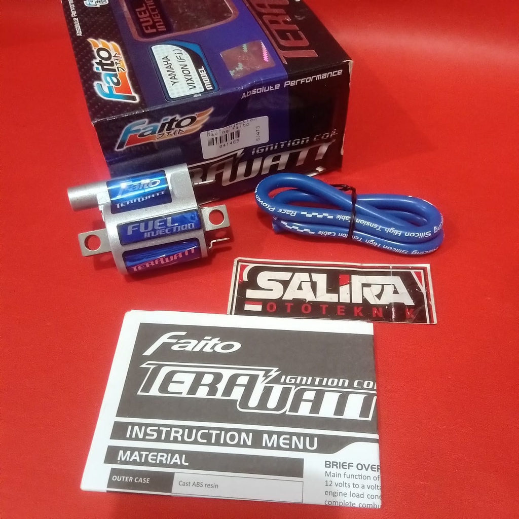 Koil Coil Koel Coel Faito Injection Ignition Injeksi Vixion FI Jupiter Drag Balap Faito Racing