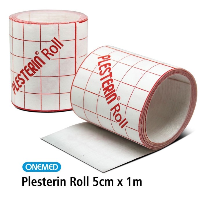 Plester Luka Plesterin Roll 5cm x 1m Onemed