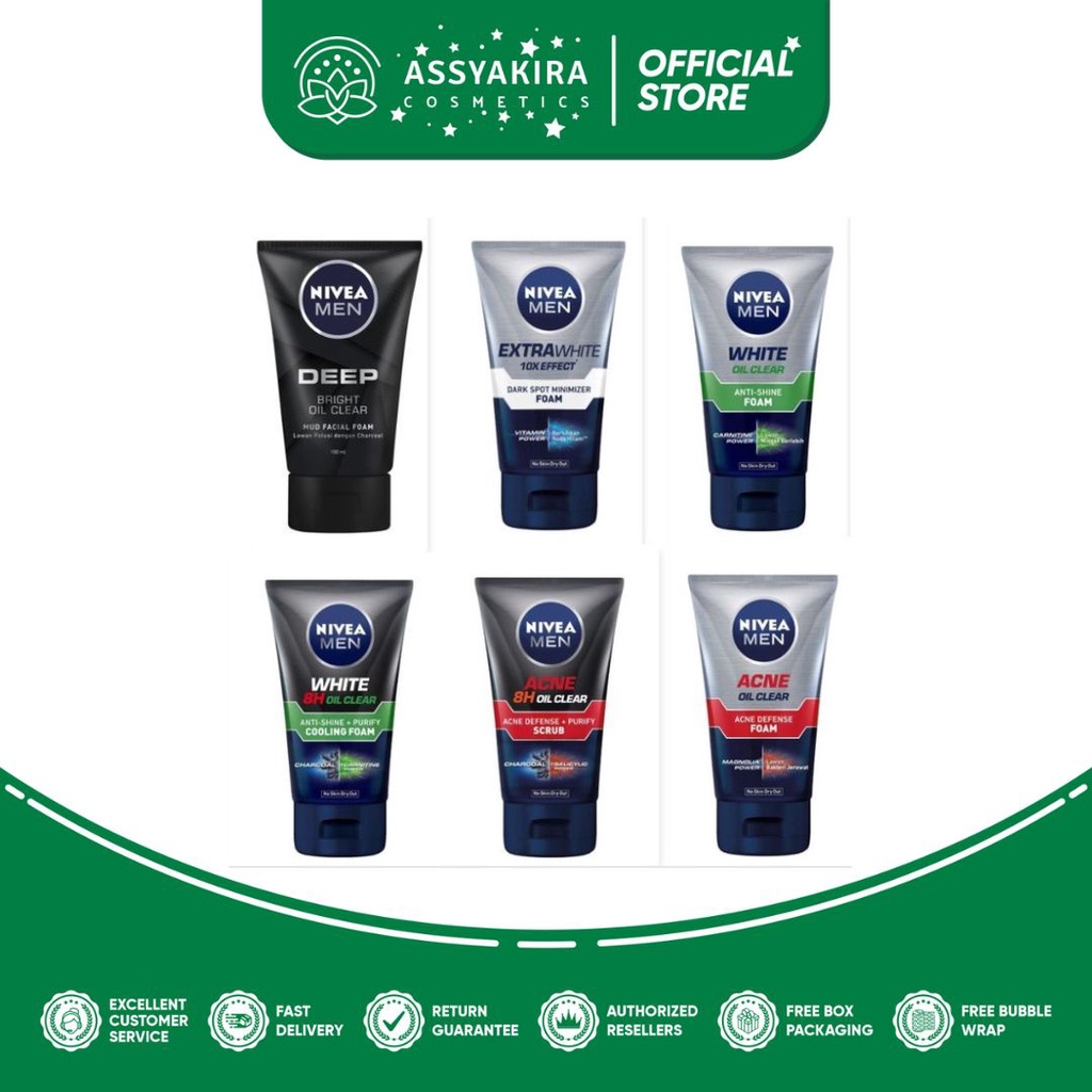 Nivea Men Facial Foam | Nivea Men Facial Scrub