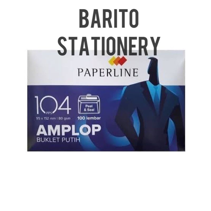 

[1Pack] Amplop paperline/ Vision 104 tanggung-Amplop putih-Amplop uang-Amplop