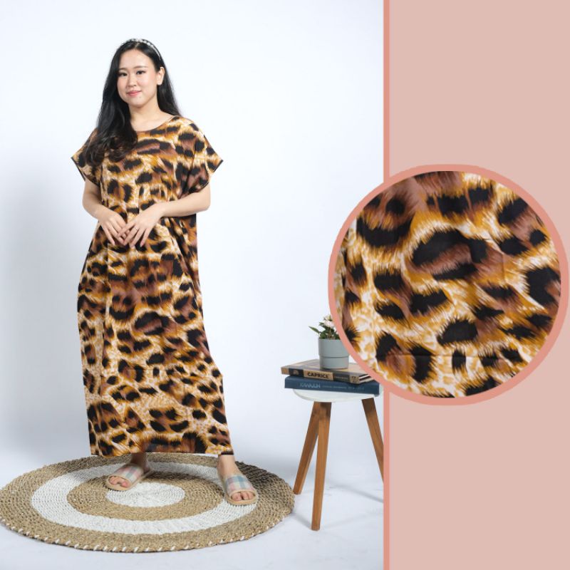 daster bali habel verell panjang semata kaki rayon premium baju tidur murah-K35