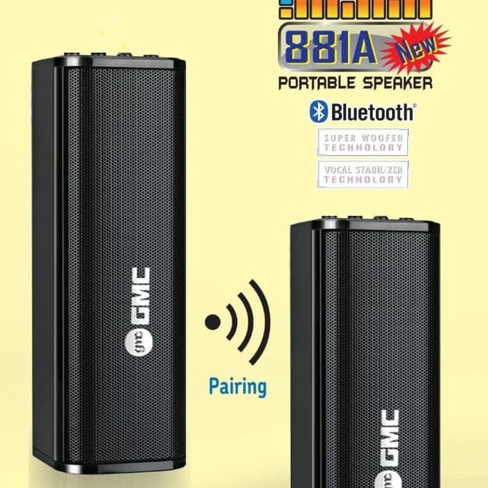 Speaker Bluetooth Portable GMC 881A