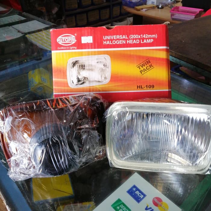 Unik REFLEKTOR KOTAK BESAR AUTOPAL Type HL-109 ukuran 200 x 142 mm Diskon