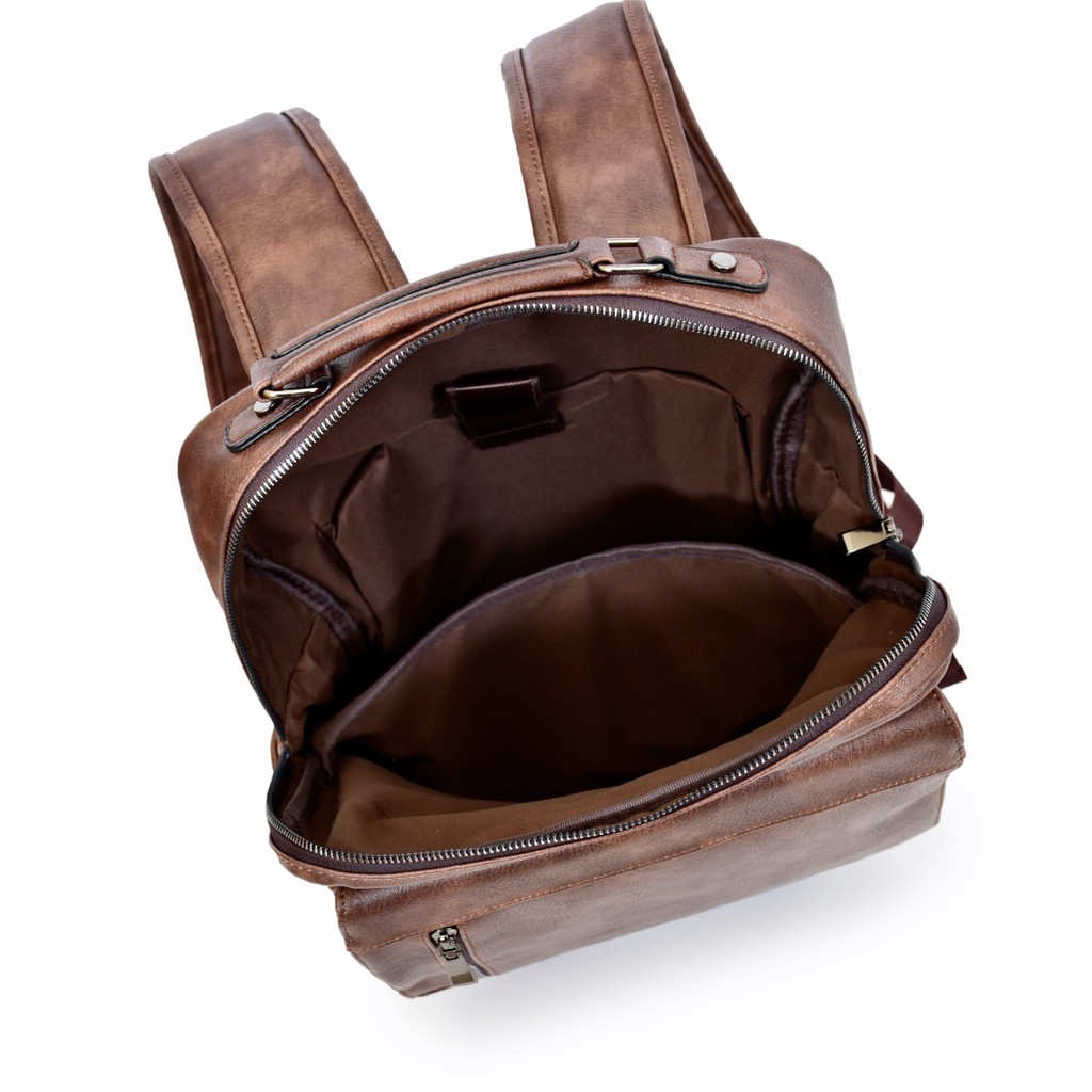 TAS RANSEL KULIT BACKPACK IMPORT ~ 90-880 ~