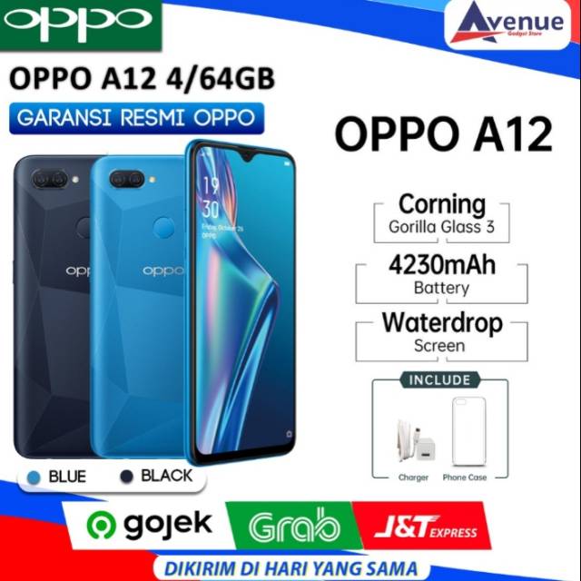 Oppo A12 2020 Terbaru ram 3/32 & ram 4/64 Garansi Resmi Erafone