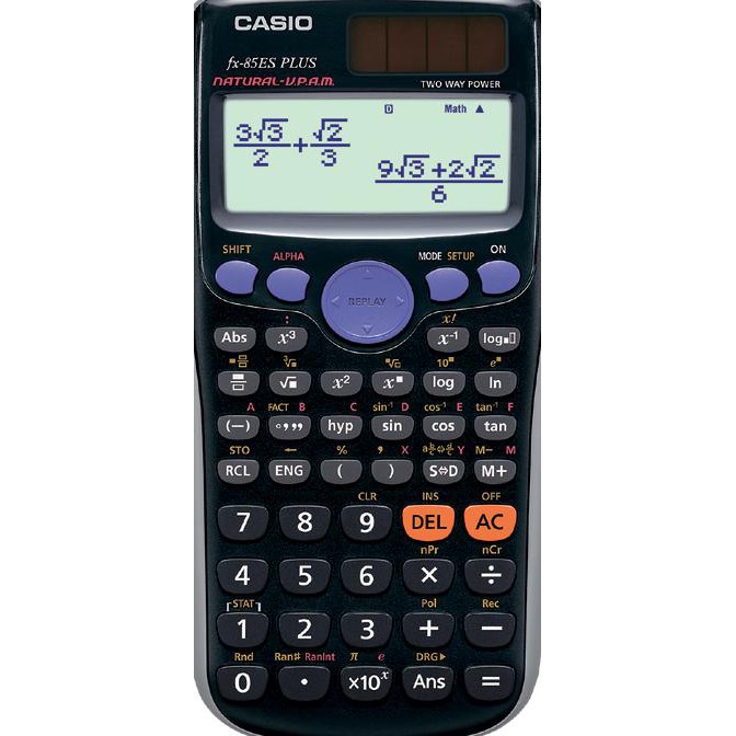 

CASIO SCIENTIFIC FX 85 ES PLUS - CUCI GUDANG LHOOO
