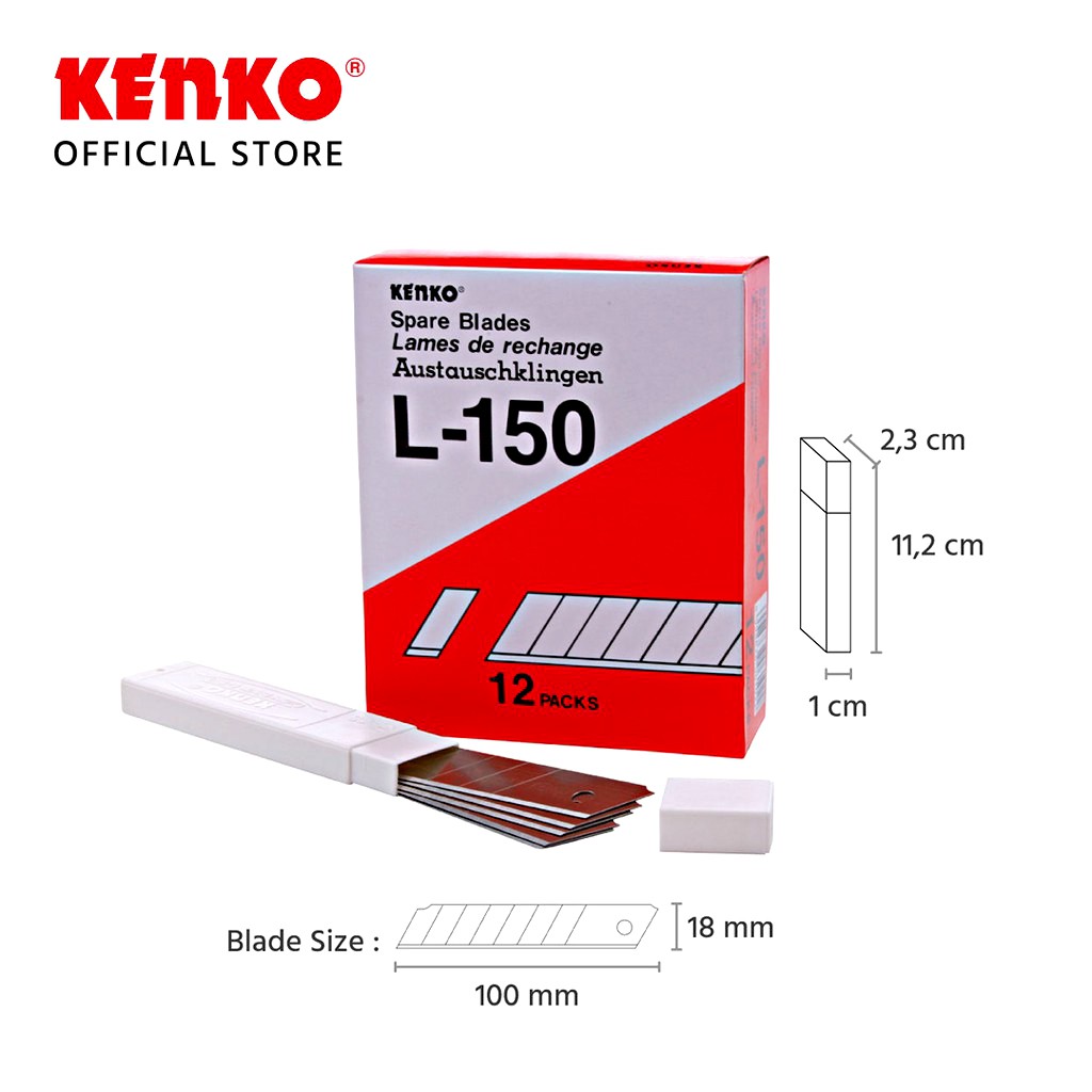 

Isi Cutter L-150/Besar (1 Pack/5 Pcs)
