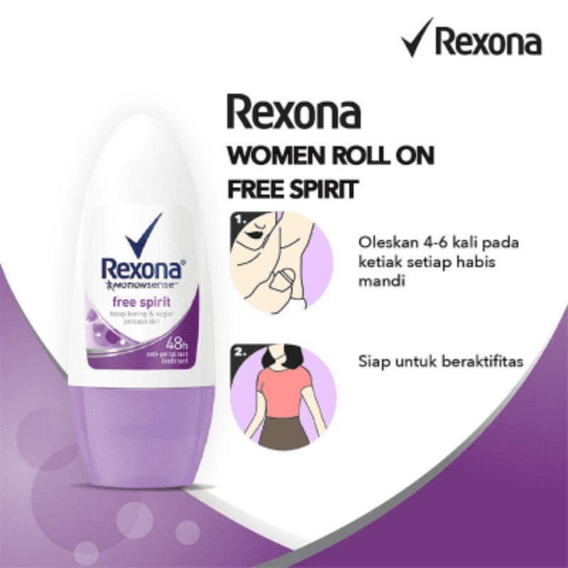 Rexona Women Deodorant Roll On 40 / 45mL