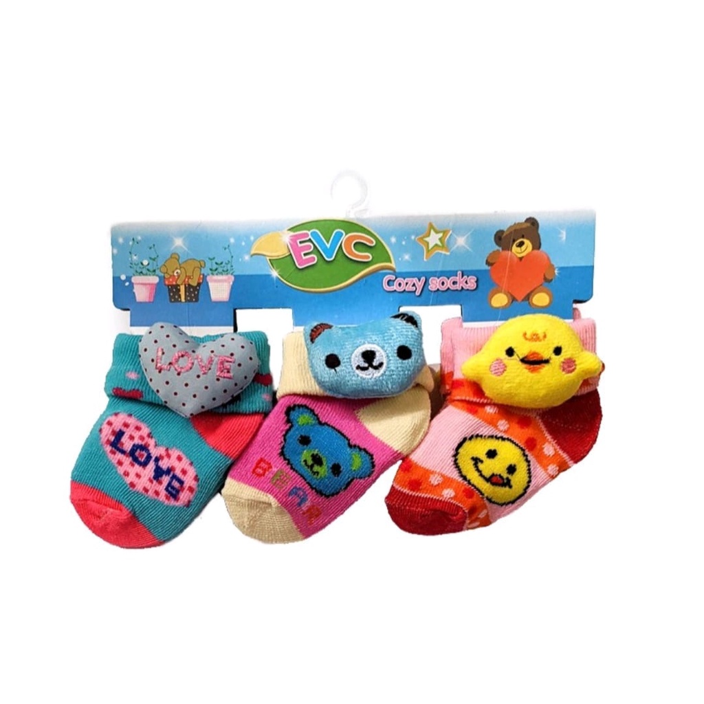 KAOS KAKI BONEKA anak variasi Boneka Set isi 3