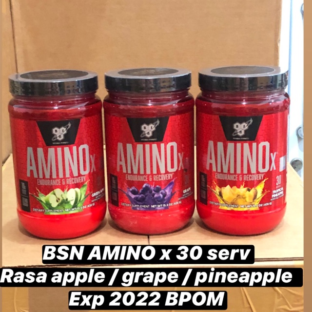 Bsn amino x 30 serving amino bcaa energy