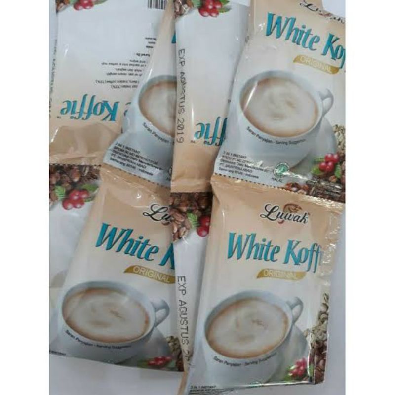 

Promo !11 luwak white coffe 1 renceng