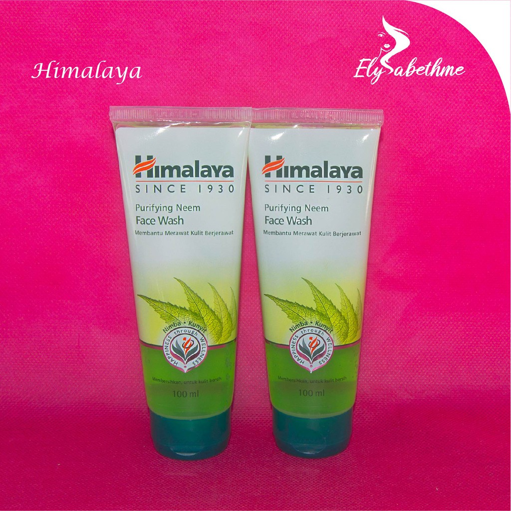 ✿ELYSABETHME✿ ᕼIᗰᗩᒪᗩYᗩ himalaya neem face wash sabun cuci muka facial anti jerawat acne